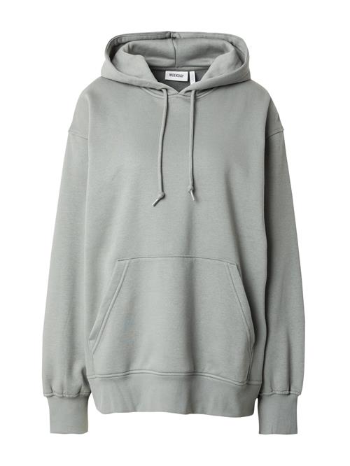 WEEKDAY Sweatshirt 'Essence'  lysegrå