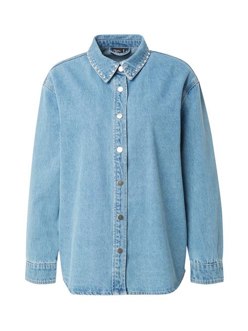 VERO MODA Bluse 'NATE'  blue denim