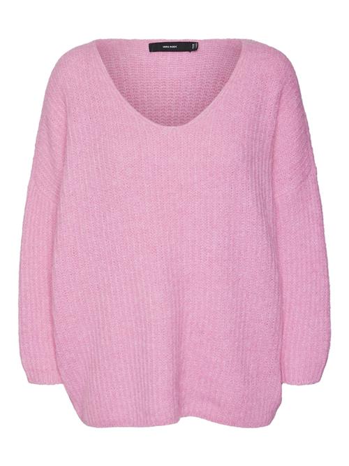 Se VERO MODA Pullover 'JULIE 7/8'  pink ved About You