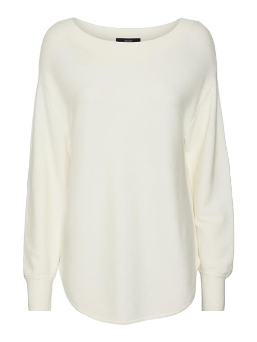 VERO MODA Pullover 'NANCY'  naturhvid