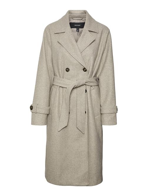 VERO MODA Overgangsfrakke 'Fortunevega'  beige-meleret