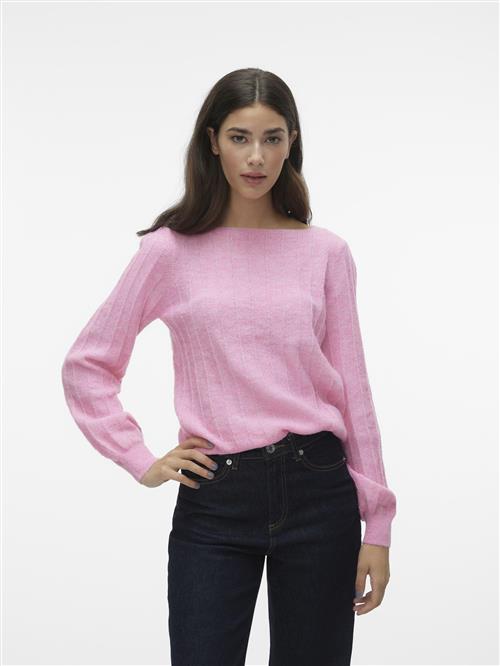 Se VERO MODA Pullover 'KAMILLE'  lys pink ved About You