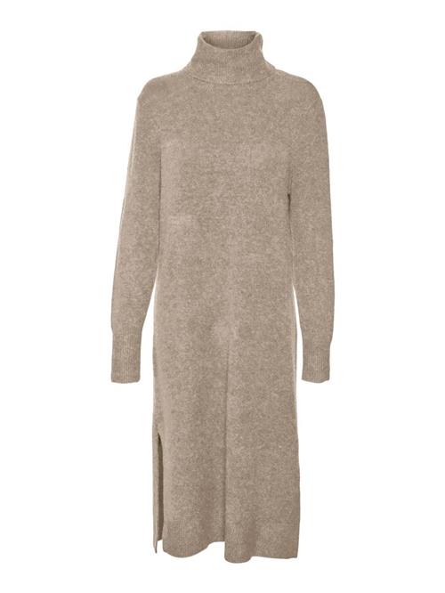 VERO MODA Strikkjole  brun