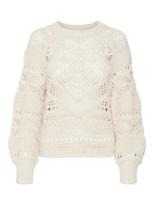 Se VERO MODA Pullover 'Fina'  creme ved About You