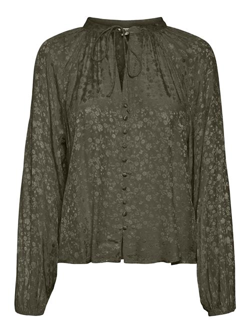 VERO MODA Bluse  mørkegrøn