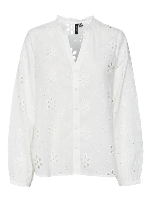 VERO MODA Bluse 'KIBINA'  hvid