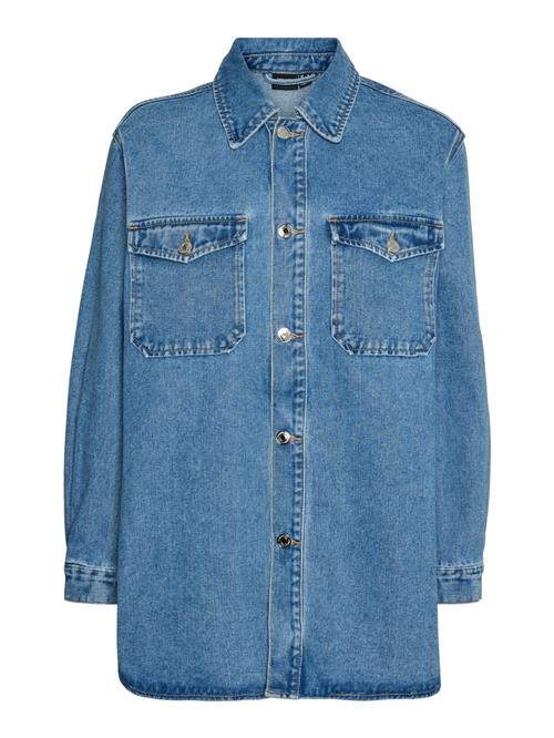 VERO MODA Bluse 'VMNaya'  blue denim