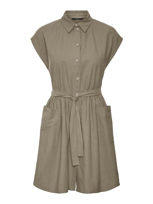 VERO MODA Blusekjole  oliven