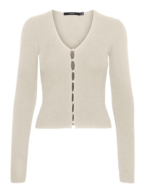 Se VERO MODA Cardigan ' GOLD '  creme ved About You