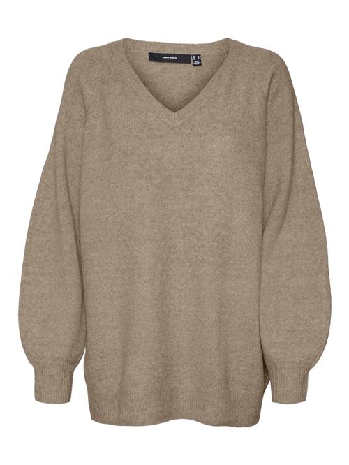 Se VERO MODA Pullover 'VMLeaf'  sand ved About You