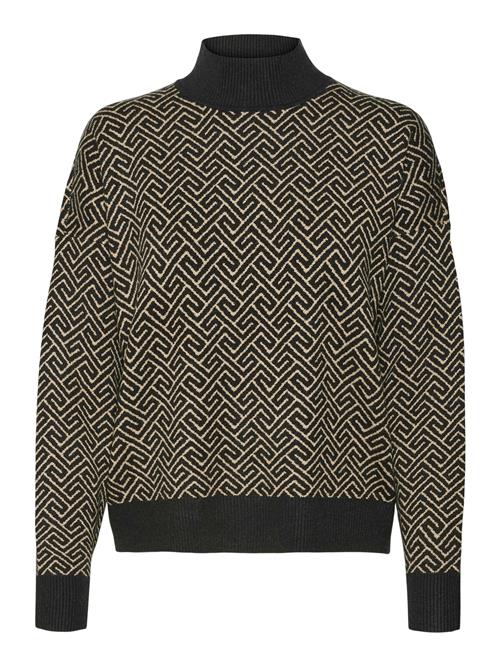 Se VERO MODA Pullover 'VMARIA'  lysebeige / sort ved About You