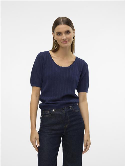 Se VERO MODA Pullover 'LUXLIGHT'  navy ved About You