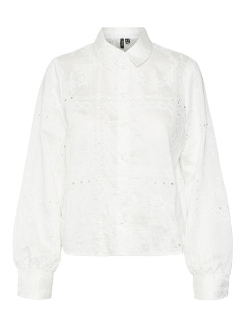 VERO MODA Bluse  hvid