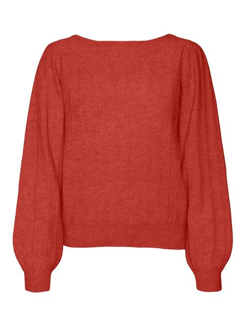 VERO MODA Pullover 'KAMILLE'  rustrød