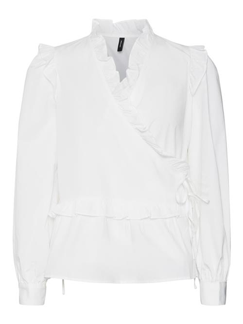 VERO MODA Bluse 'AYA'  hvid