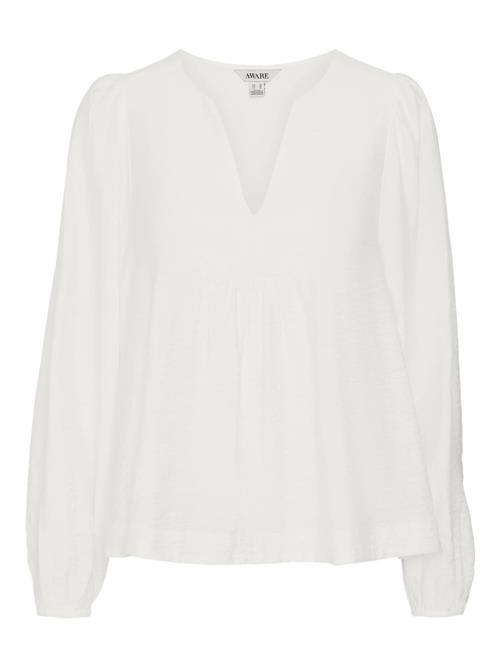 Se VERO MODA Bluse 'GALILEA'  hvid ved About You