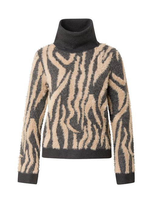 Se VERO MODA Pullover 'VMVALENTINA'  brokade / sort ved About You