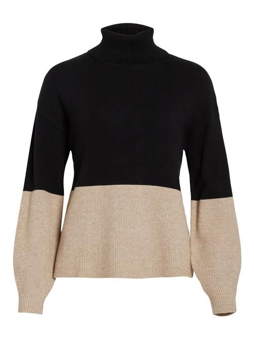 VILA Pullover 'VIRIL'  beige / sort