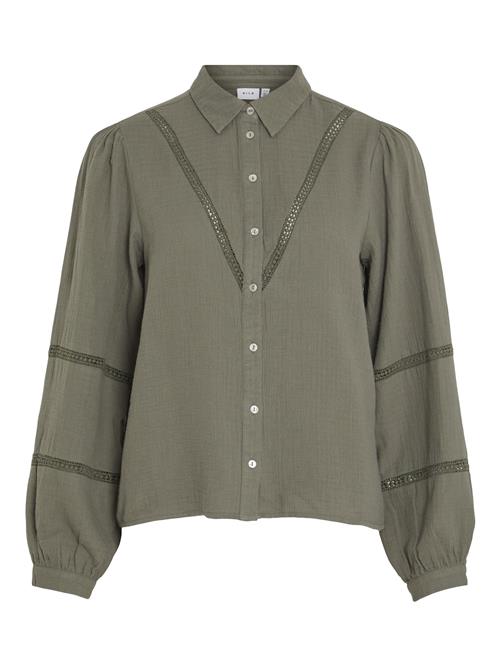 VILA Bluse  khaki