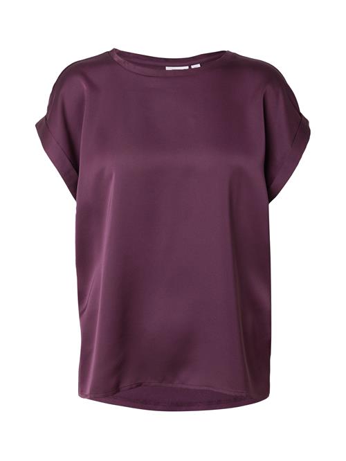 VILA Bluse 'VIEllette'  aubergine