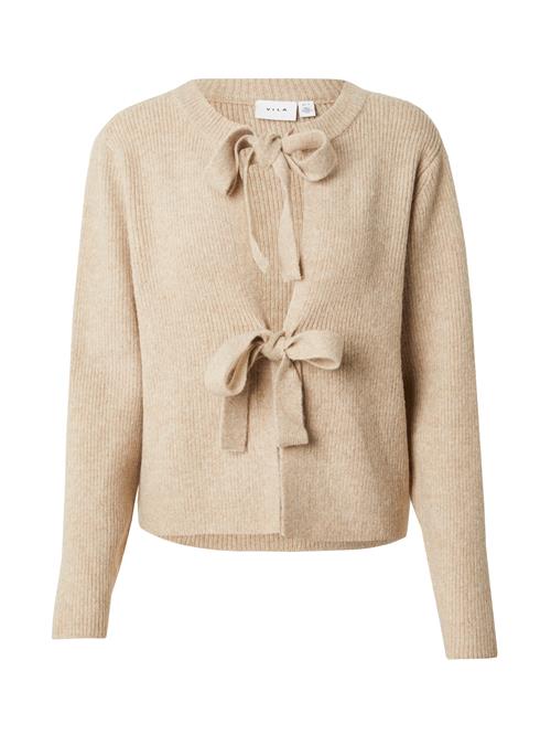 VILA Cardigan 'VIFLOEY'  beige