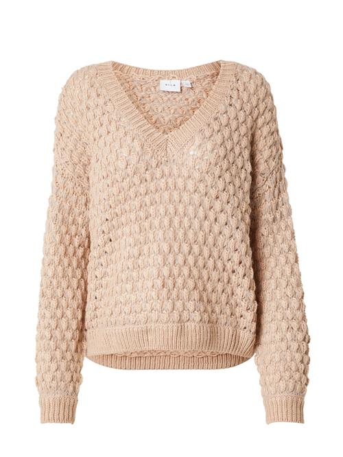 Se VILA Pullover 'VIEVALI'  beige / nude ved About You