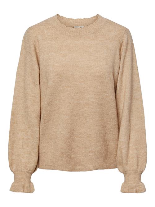 YAS Pullover 'BALIS'  mørkebeige