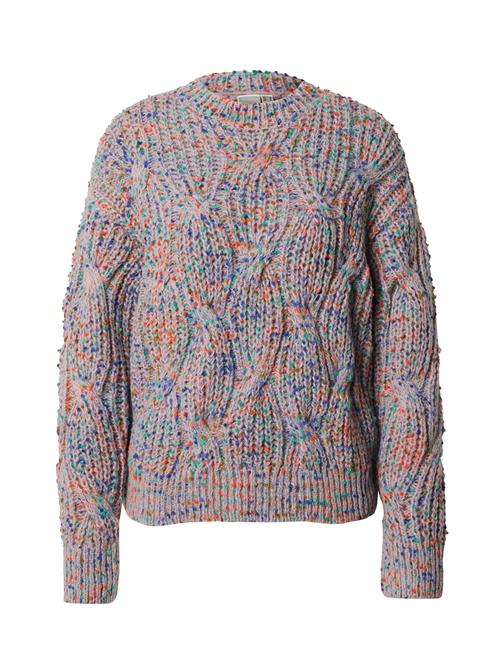 Se Y.A.S Pullover 'CONFETTI'  blå / turkis / gammelrosa / orangerød ved About You