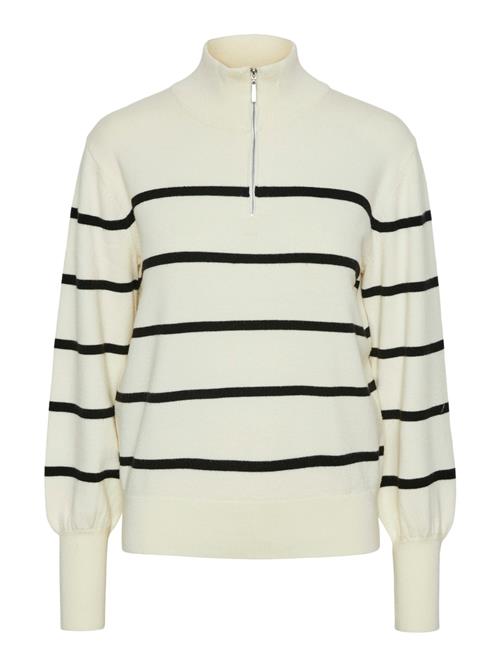 YAS Pullover 'YASShanti'  creme / sort