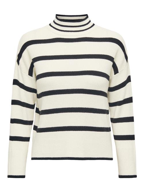 ONLY Pullover 'ONLIbi'  beige / sort