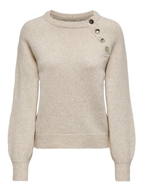 Se ONLY Pullover 'Emma'  beige-meleret ved About You