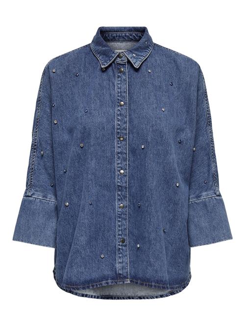 ONLY Bluse 'GRACE'  blue denim