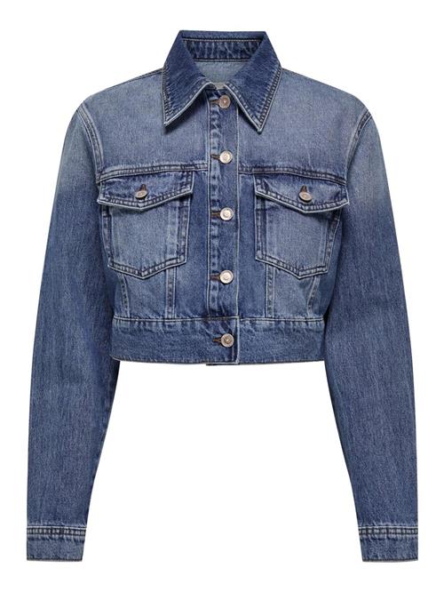 ONLY Overgangsjakke 'HEATHER'  blue denim