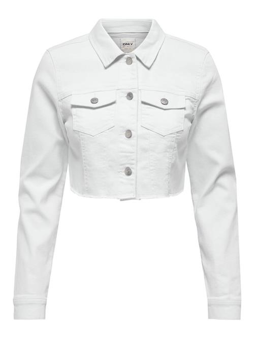 ONLY Overgangsjakke 'Wonder'  white denim