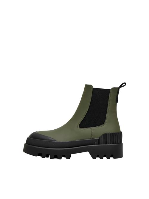 ONLY Chelsea Boots 'ONLBuzz-2'  oliven / sort