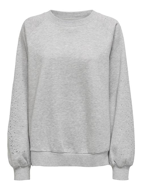 Se ONLY Sweatshirt 'ZENNA'  grå ved About You