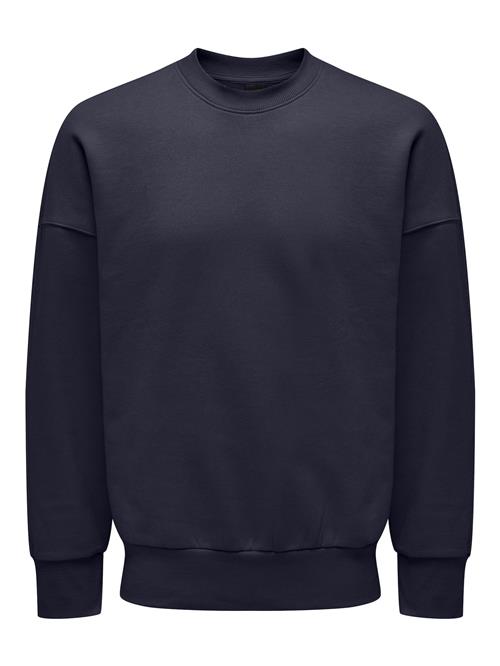 Se Only & Sons Sweatshirt 'Dan'  navy ved About You