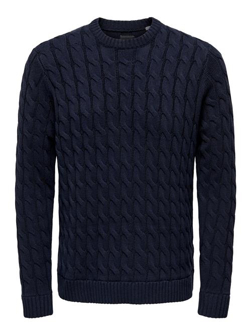 Only & Sons Pullover 'Kicker'  navy