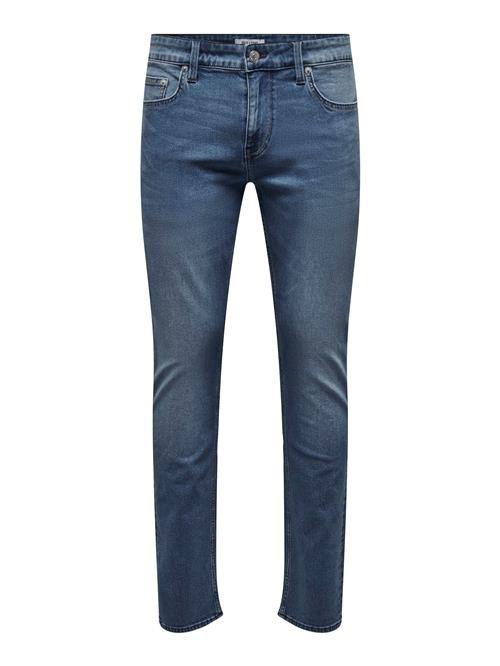 Only & Sons Jeans 'LOOM'  blue denim / lysebrun