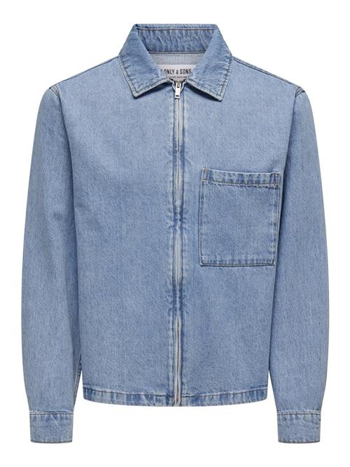 Only & Sons Overgangsjakke 'JEPPE'  blue denim