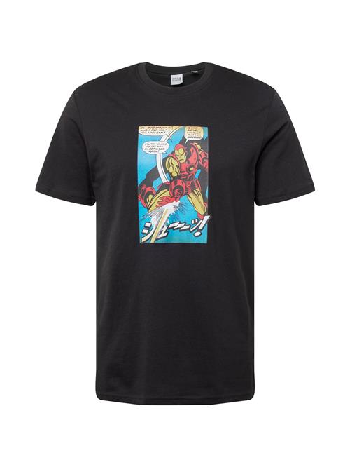 Only & Sons Bluser & t-shirts 'ONSMARVEL'  azur / citron / blodrød / sort