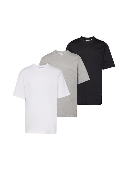 Only & Sons Bluser & t-shirts 'ONSFRED'  grå-meleret / sort / hvid