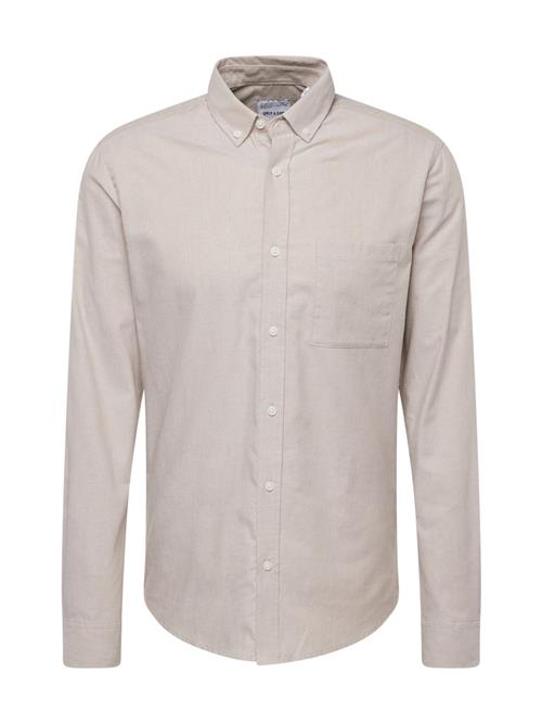 Only & Sons Skjorte 'ONSALVARO'  beige