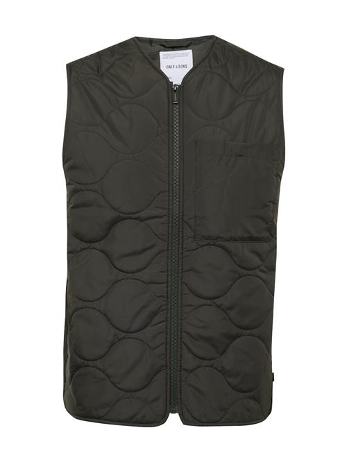 Only & Sons Vest 'ONSART'  mørkegrøn