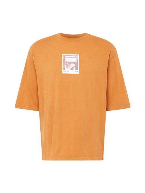 Only & Sons Bluser & t-shirts 'ONSRAY'  brun-meleret / mørkeorange / sort / hvid