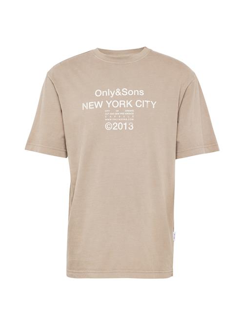 Only & Sons Bluser & t-shirts 'ONSRALPH'  khaki / offwhite