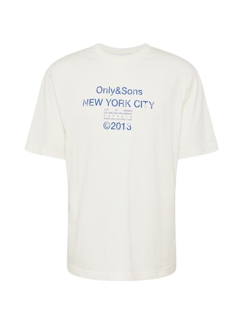 Se Only & Sons Bluser & t-shirts 'ONSRALPH'  royalblå / uldhvid ved About You