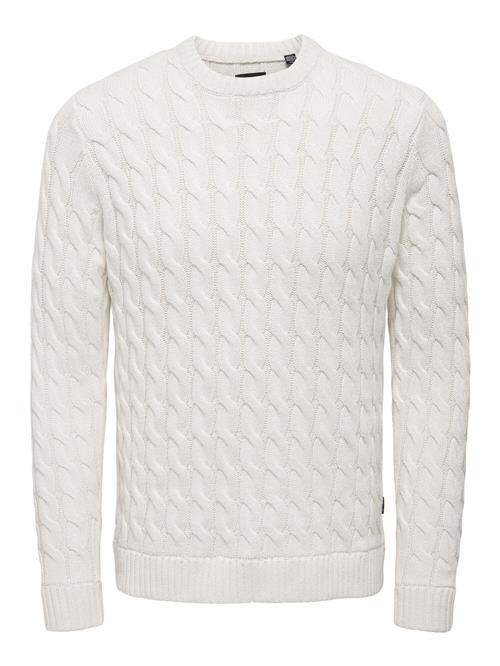 Only & Sons Pullover 'ONSKicker'  offwhite