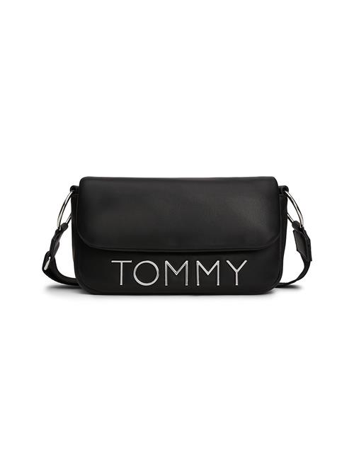 Tommy Jeans Skuldertaske  sort / sølv