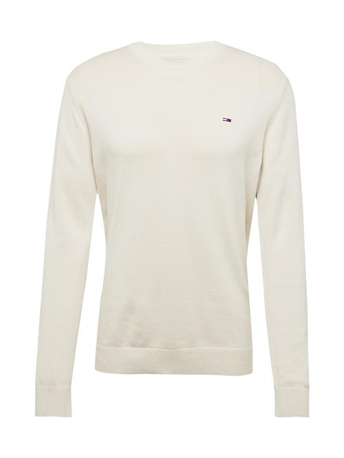 Tommy Jeans Pullover 'ESSENTIAL'  ecru / navy / rød / hvid